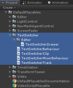 Text Switcher Track Folder